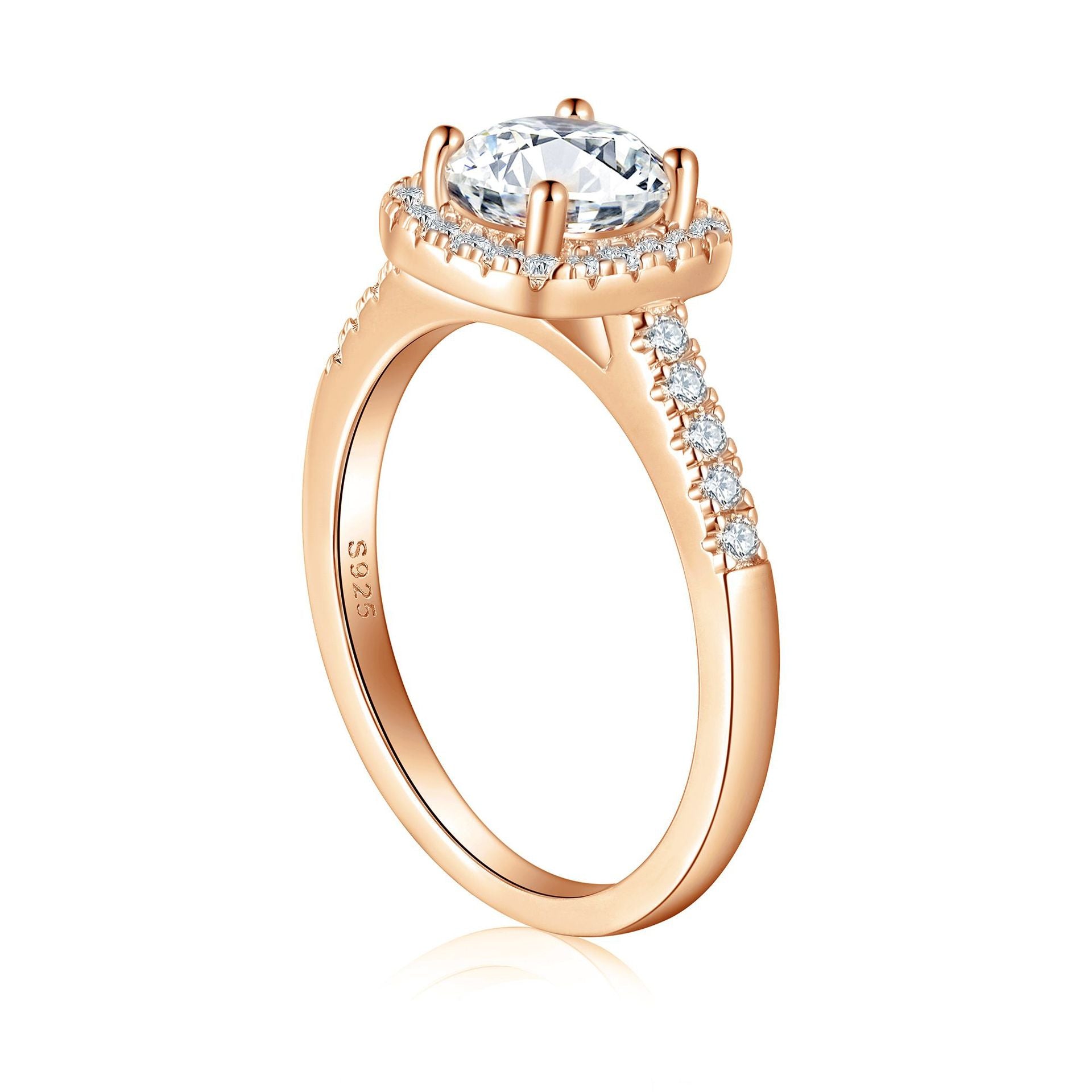 Elegant 1.5 Carat Cushion cut 2pc Wedding Ring Set for Women in Sterling Silver