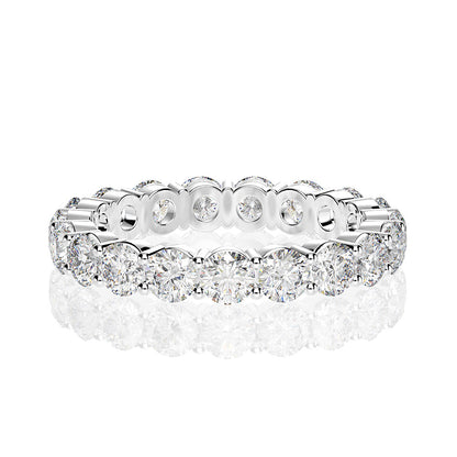 Regal 3.0 Carat Cushion cut 2pc Wedding Ring Set for Women in Sterling Silver