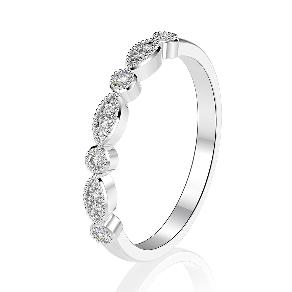 Regal 4.0ct Oval cut 2pc Wedding Ring Set for Women in Sterling Silver