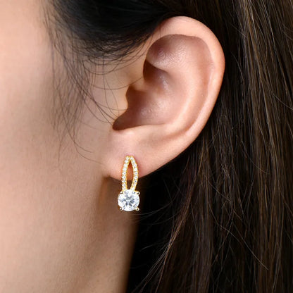 Timeless Modern 1.0Ct Women's Stud Earrings