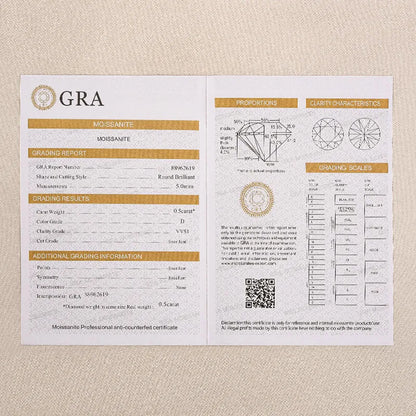 0.5ct Exquisite Round Cut Pendant Necklace For Women In White Gold