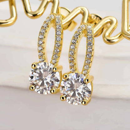 Timeless Modern 1.0Ct Women's Stud Earrings