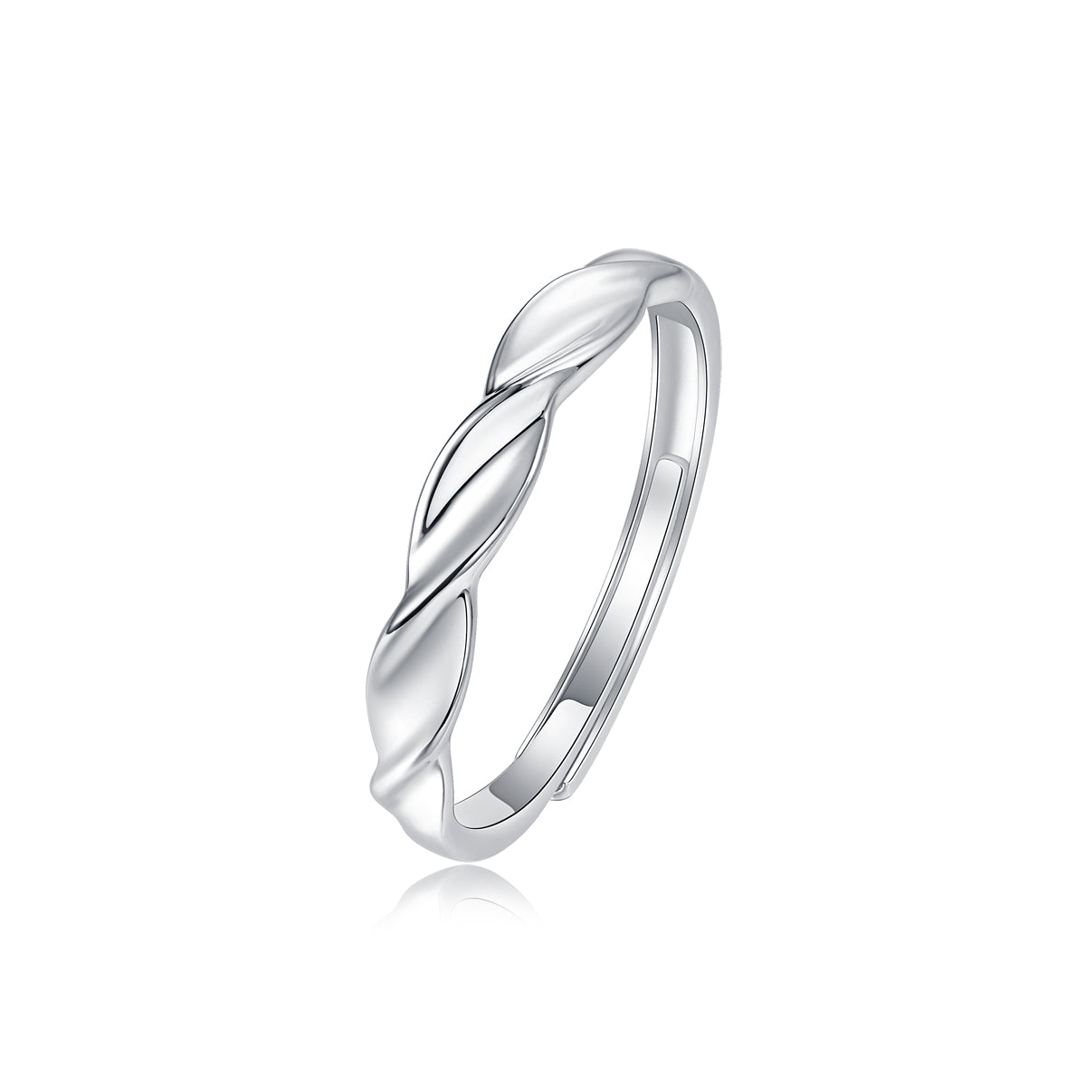Eternal Vows Sterling Silver 925 Moissanite Matching Rings