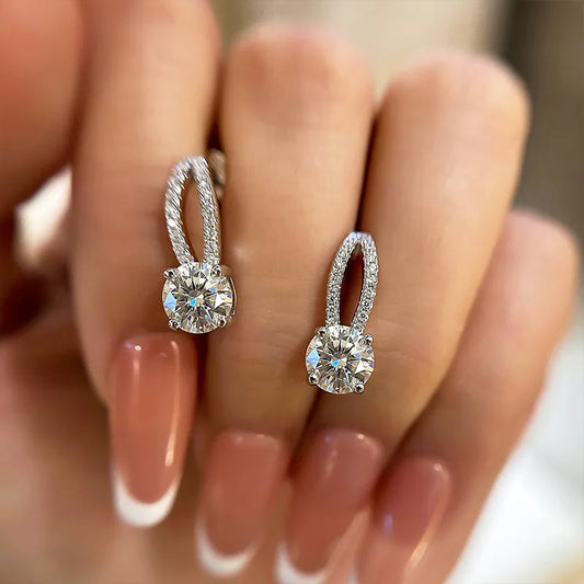 Timeless Modern 1.0Ct Women's Stud Earrings