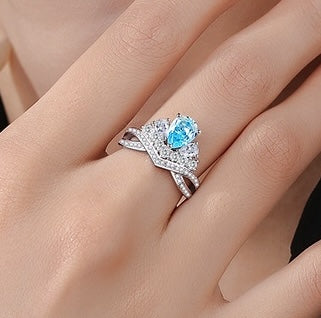 Regal 5.0 Carat Cushion cut Engagement Ring for Women in Sterling Silver