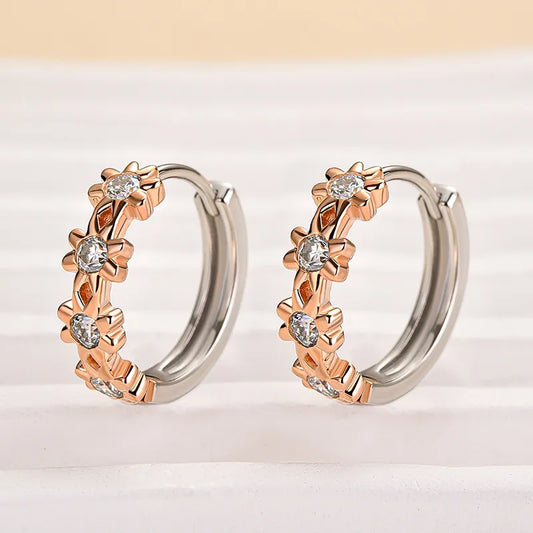 Refined Lustrous 0.3Ct Women's Stud Earrings