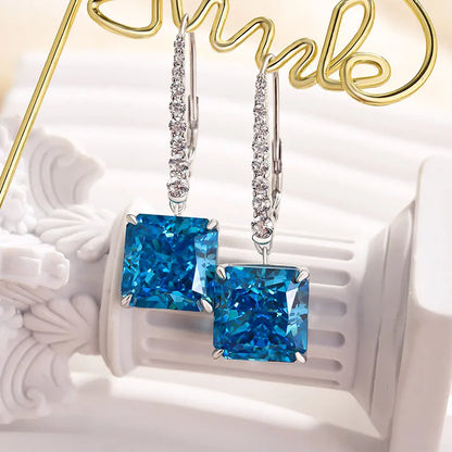 Graceful Modern 5.0Ct Women's Stud Earrings