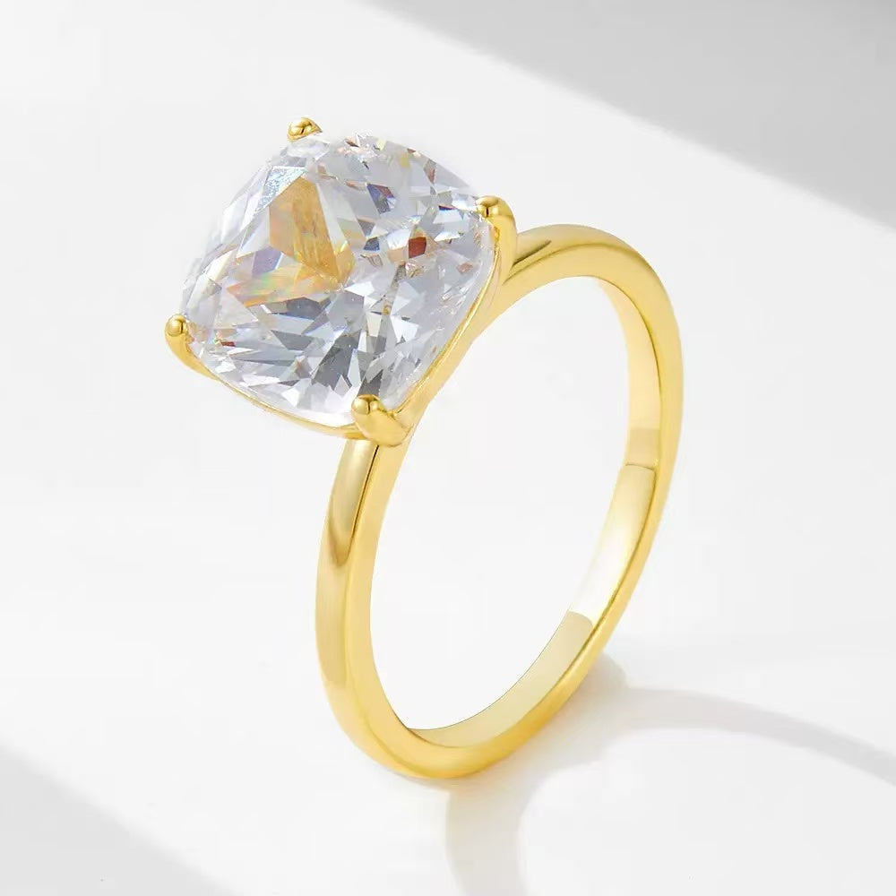 Regal 4.0 Carat Round Cut 3-Piece Wedding Ring Set for Women in Sterling Silver