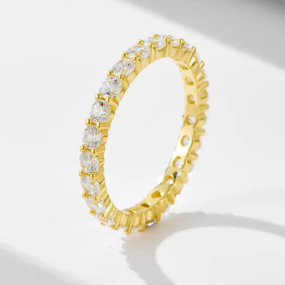 Regal 4.0 Carat Round Cut 3-Piece Wedding Ring Set for Women in Sterling Silver