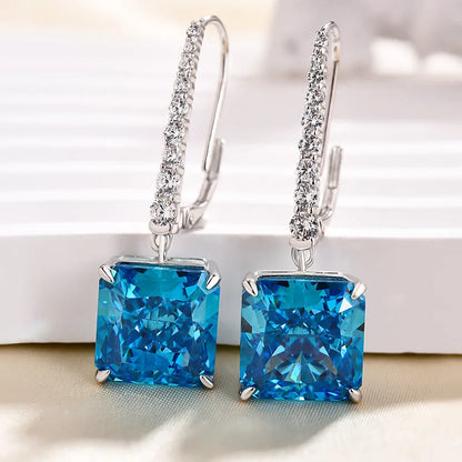 Graceful Modern 5.0Ct Women's Stud Earrings
