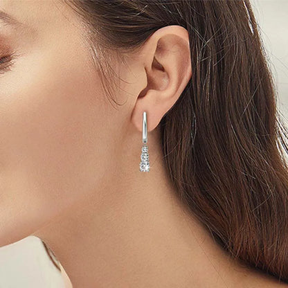 Elegant Minimal 0.8Ct Women's Stud Earrings