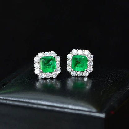 Classic Sparkling 2.0Ct Women's Stud Earrings