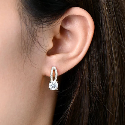 Timeless Modern 1.0Ct Women's Stud Earrings