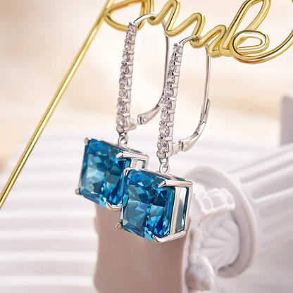 Graceful Modern 5.0Ct Women's Stud Earrings