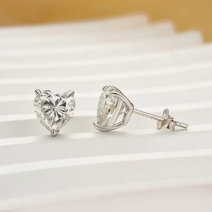 Elegant Minimal 1.2Ct Women's Stud Earrings