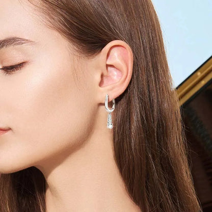 Elegant Minimal 0.8Ct Women's Stud Earrings