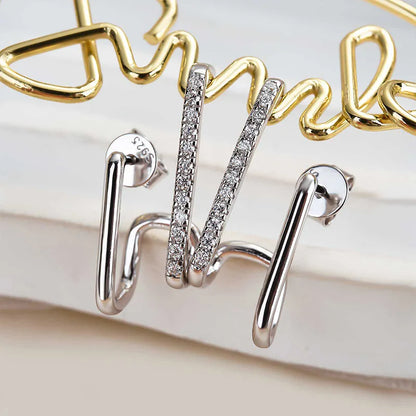 Elegant Minimal 0.3Ct Women's Stud Earrings