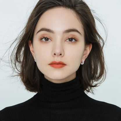 Sophisticated Minimal Women's Stud Earrings