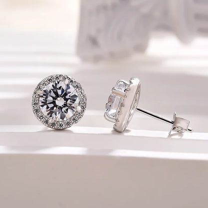 Timeless Modern 1.2Ct Women's Stud Earrings
