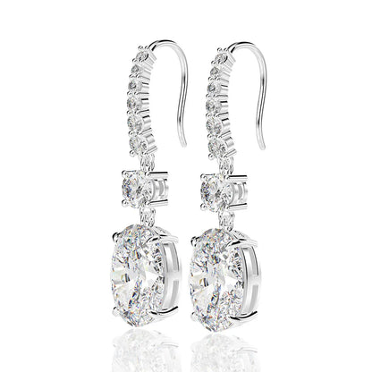 Sophisticated Minimal 3.0Ct Women's Stud Earrings