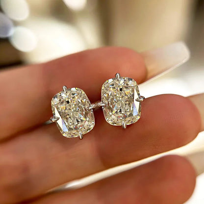 Graceful Modern 4.0Ct Women's Stud Earrings