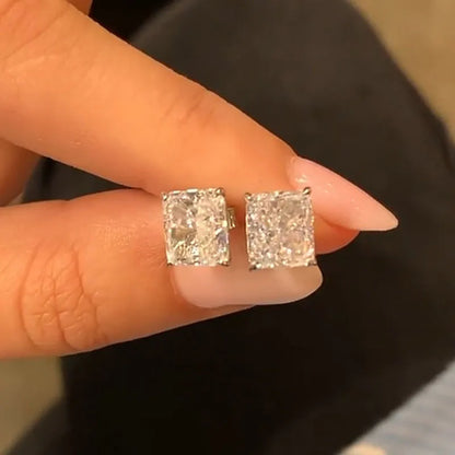 Timeless Modern 4.0Ct Women's Stud Earrings