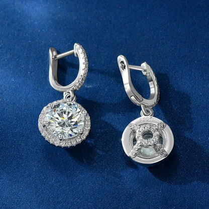 Stunning Lustrous 1.0Ct Women's Stud Earrings